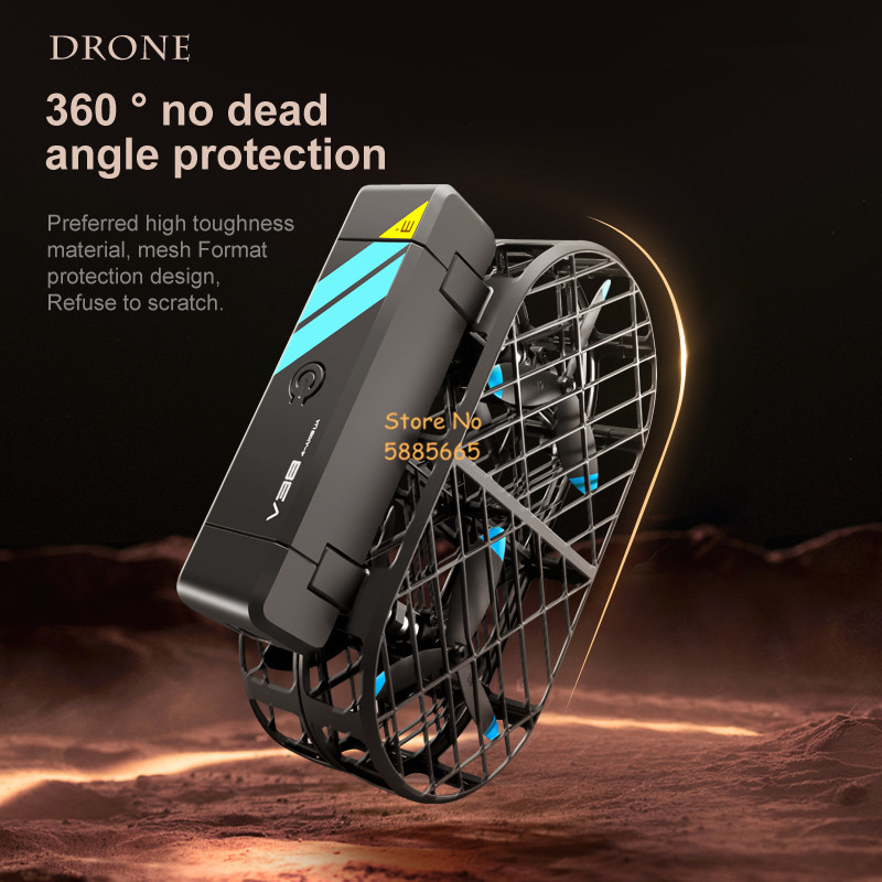 8K HD カメラ 360 °   保護オプティカルフローロ - Drone Controller Screen のレビューと価格