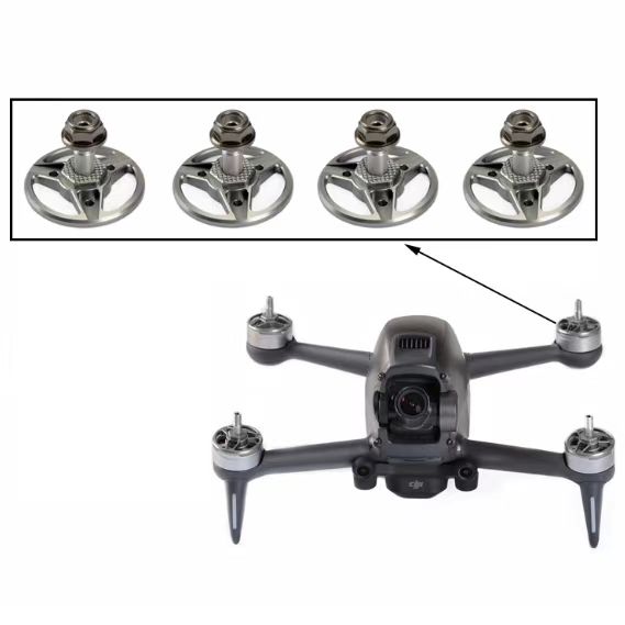 DJI FPVレーシングドローン用モータープロペラマウント、 - Drone Propeller Holder のレビューと価格