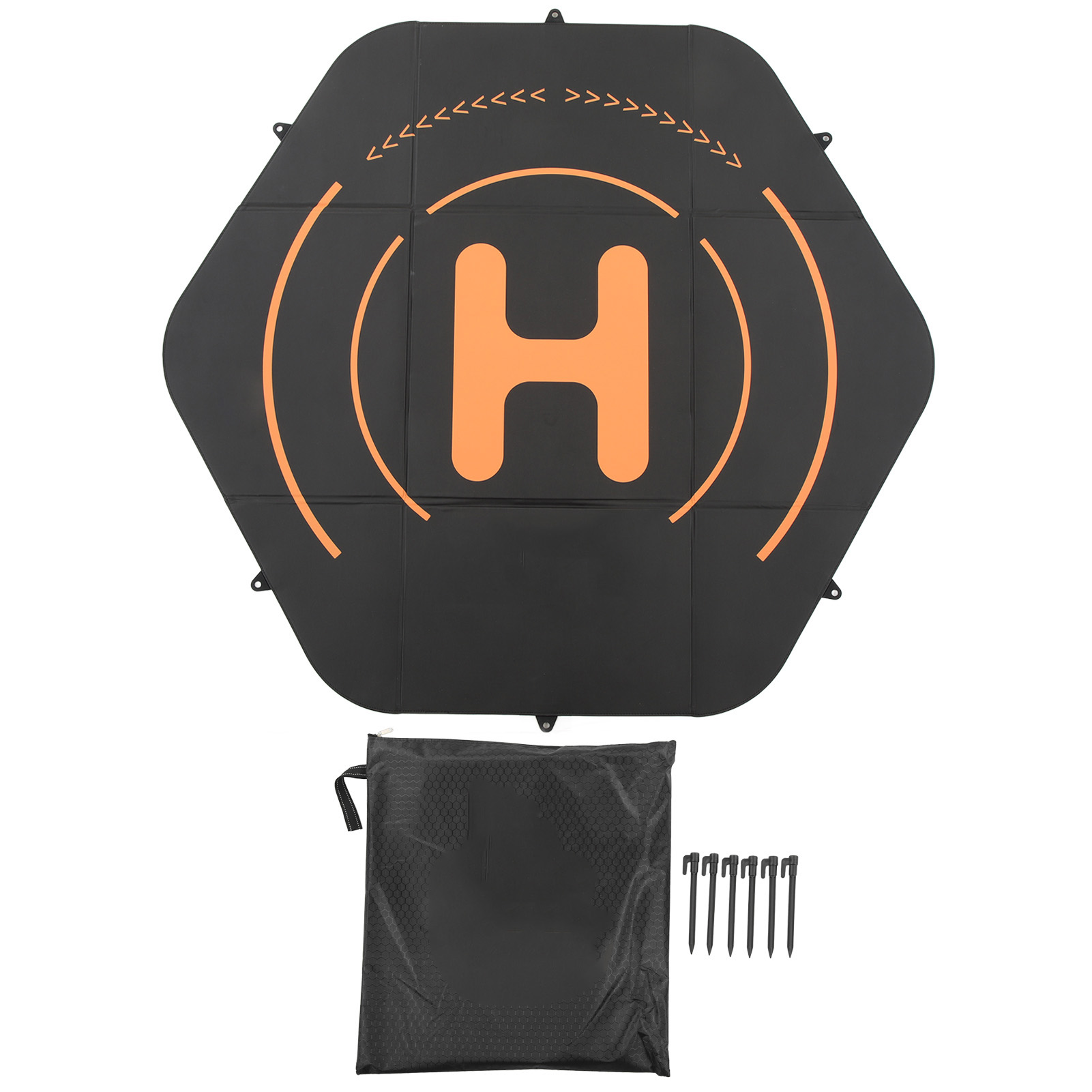 ドローン着陸パッド ブラック ヘリコプター着陸パッド 110 - Drone Landing Pad のレビューと価格