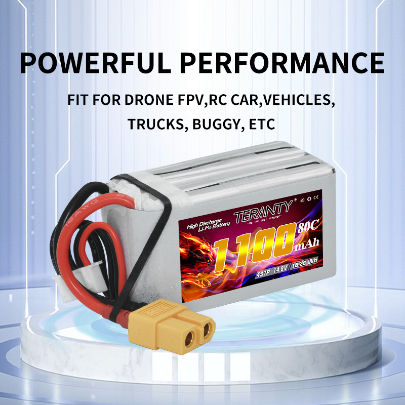 TERANTY 4S 1100mAh 80C/160C リポ - Drone Power Bank のレビューと価格