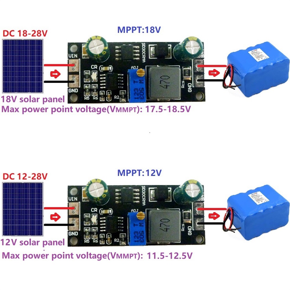 MPPT 1A LiPo ソーラー充電コントローラーボードバ - Drone Solar Charger のレビューと価格