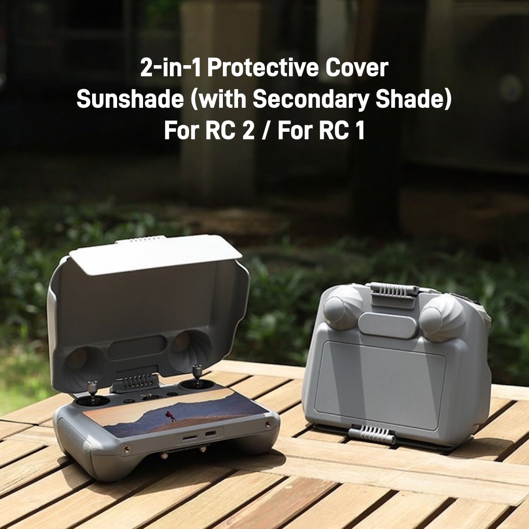 2in1 RC RC2 リモコンフード LCD シールド サ - Drone Sun Shade のレビューと価格