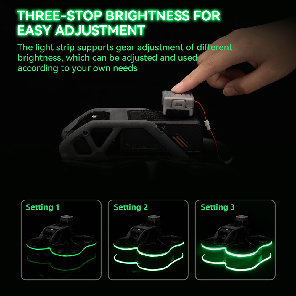 RC LED Light Strips for DJI Av - Drone Strobe Light のレビューと価格
