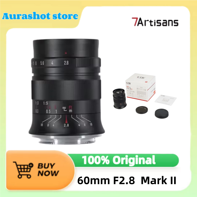 7artisans 60mm F2.8 Mark II AP - Canon Camera Eos M50 Mark Ii のレビューと価格